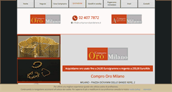 Desktop Screenshot of comproorobandenere.it