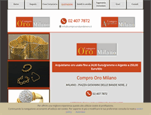 Tablet Screenshot of comproorobandenere.it